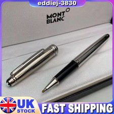 🔥New MontBlanc Silver Classique Luxury Rollerball Pen 163 New With Box OE