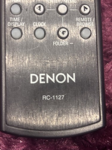 Denon 1127 original remote - denon,