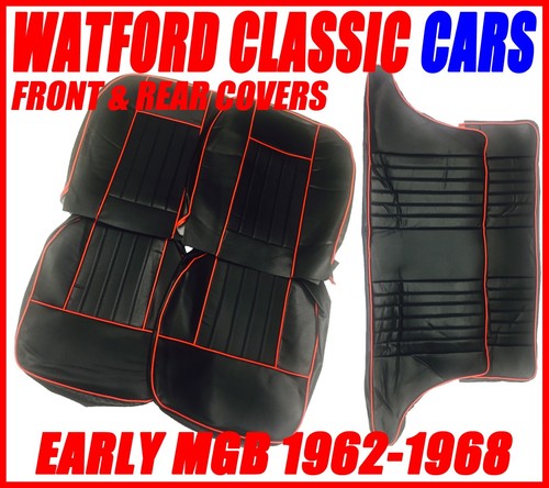 Mgb seat covers - &, rear