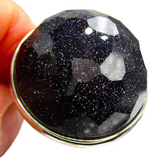 Silver Blue Galaxy Sun Sitara