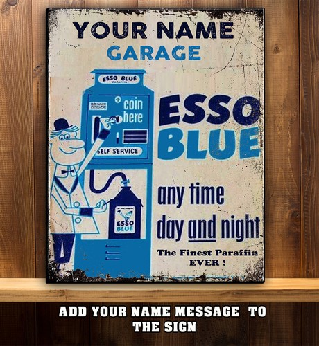 Personalised esso blue - personalised,