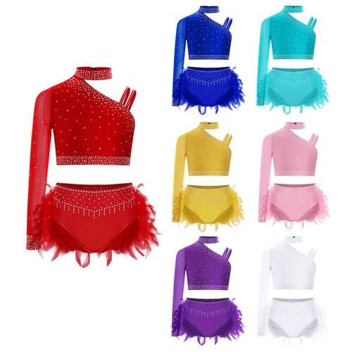Girls sparkly modern latin - modern,