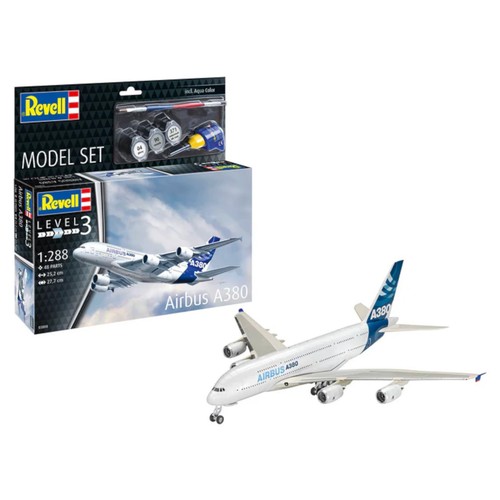 Revell airbus a380 airliner - a380,