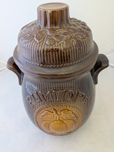 Rumtopf jar with lid overszd - with,
