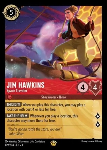 Jim hawkins space - 1x,