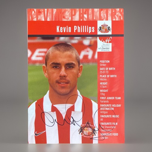 Kevin phillips signed - kevin, photo