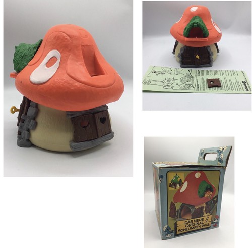 The smurfs new mushroom - smurfs, house
