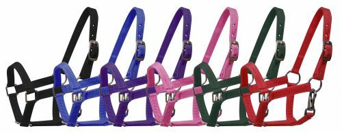 Adjustable nylon halter - nylon,
