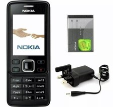 New Nokia 6300 Unlocked Camera Bluetooth  Mobile Phone Black Edition