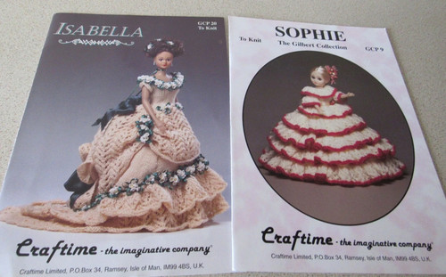 Dolls outfit knitting patterns - dolls,