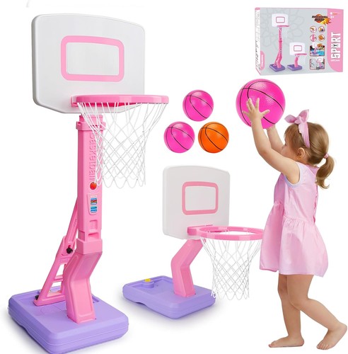 Basketball hoop and - stand, for
