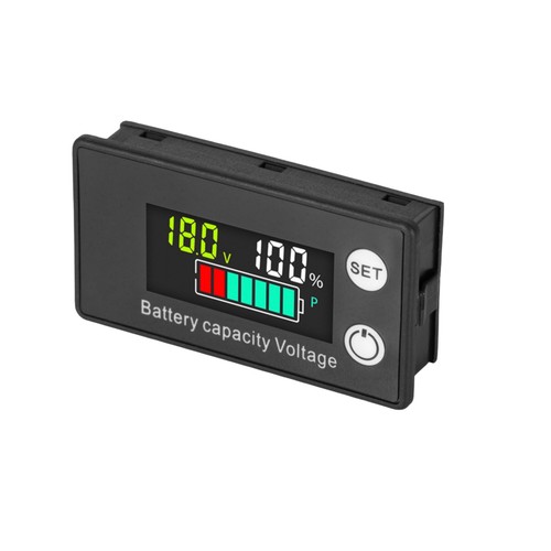 Lcd display battery monitor - battery,