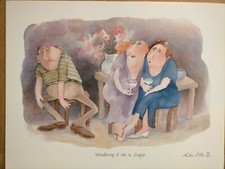 Wondering If He's Single Erika Oller humorous print