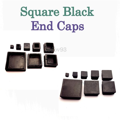 Square plastic black blanking - square,