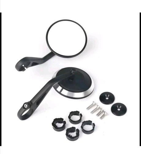 Triumph bar end round - triumph, rearview