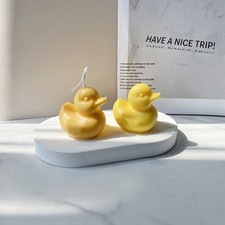 3D Little Yellow Duck Candle Silicone Mold DIY Duck Crystal Epoxy Resin Mould