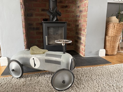 Vintage racing car metal - racing,