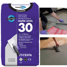 Bond IT 20kg Levelmaster Rapid Level 30 Latex Floor Self Levelling Compound Grey