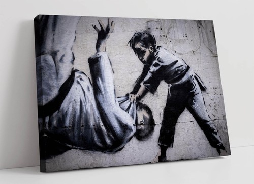 Banksy ukraine judoka putin - banksy,