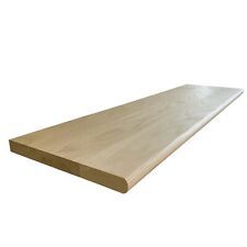 Solid Oak Stair Tread Un-Grooved 22x270x1000mm