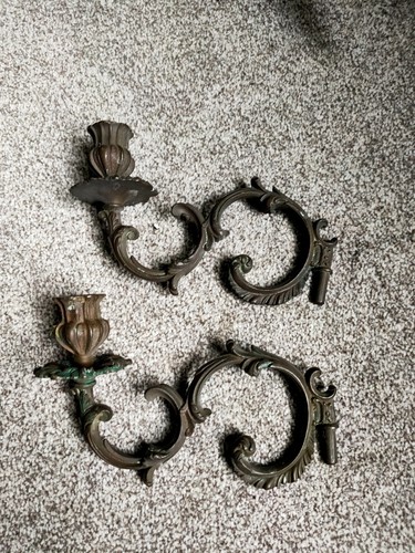 Reclaimed antique bronze - x2,
