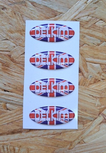 Delkim sticker set decal - 4×,