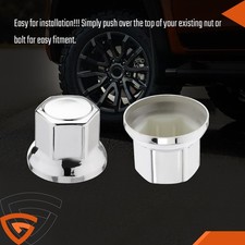 Wheel Nut Cover Chrome For