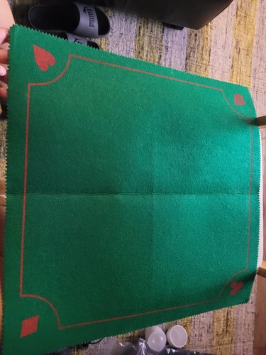 Table felt poker playing - table,
