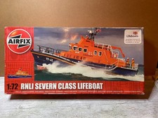 Airfix 1:72 RNLI Severn Class Lifeboat Model Kit #A07280. Complete/un-started.