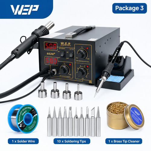 852d soldering iron station - soldering,