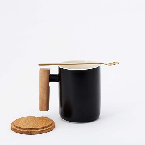 310ml ceramic wooden - 310ml,