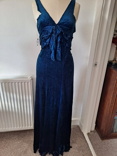 Original 1930s blue - blue, velvet