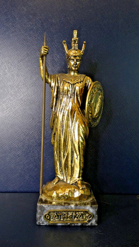 Athena goddess figurine - athena,