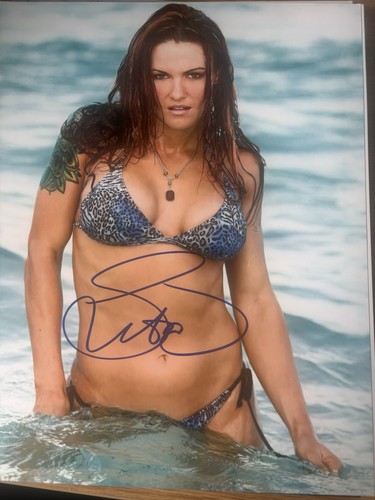 Lita wwf wwe - signed, 8x10