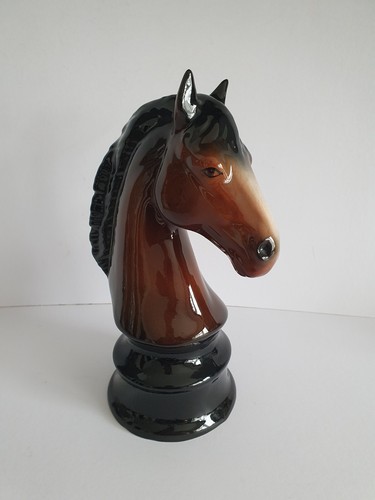 Vintage horse head - horse, ceramic