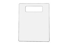 T-Shirt Folding Board Clear