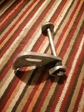 Aprilia 2003 rs50 rear axle complete with blocks and caliper bracket