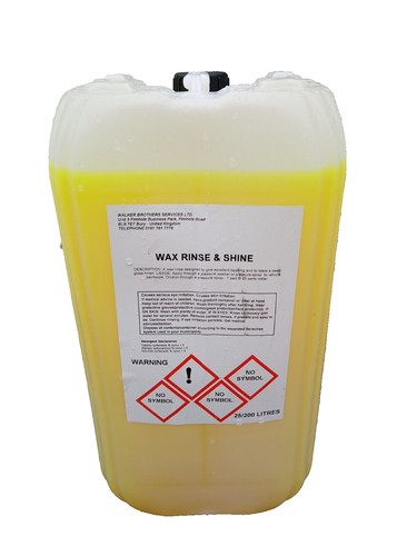Litre wax rinse and shine - 25,