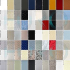 Vertical Blind Slats Replacement Louvres 89mm (3.5") - Plain & Patterned Fabrics