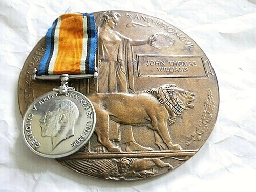 British war medal - medal, death
