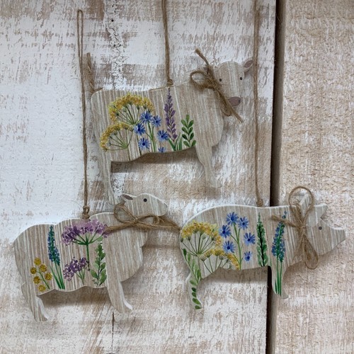 Easter tree decorations cow - decorations,