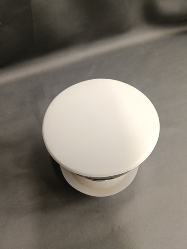 Bath waste white pop - waste, up