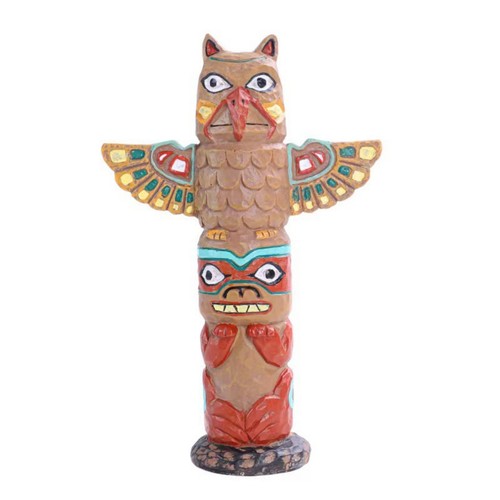 Totem pole multicolor - pole,