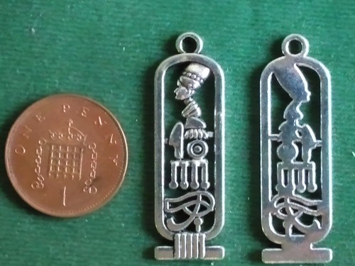 Cartouche charms antique - 5,
