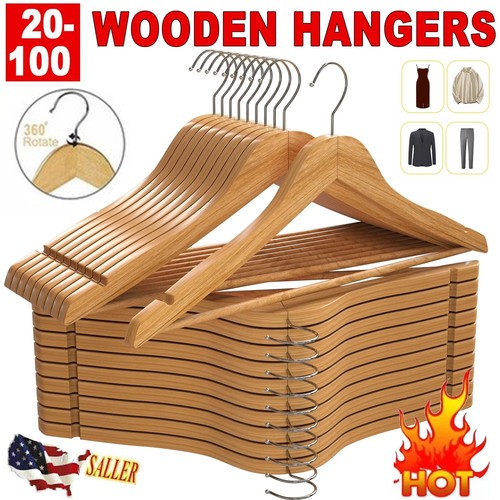 Wooden hangers pack - wooden, of