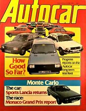 AUTOCAR MAGAZINE 06-JUN-81 -
