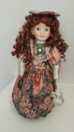 Porcelain doll stand approx - porcelain,