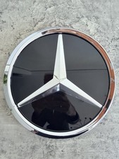 Mercedes-Benz Black Grill Star Emblem Mirror Finish W205 W212 W207 W164 W176 New