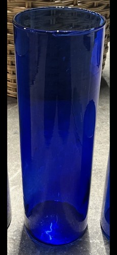 Ikea 1990 blue glass - ikea,
