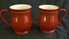 Pair of Denby Solitaire Dark